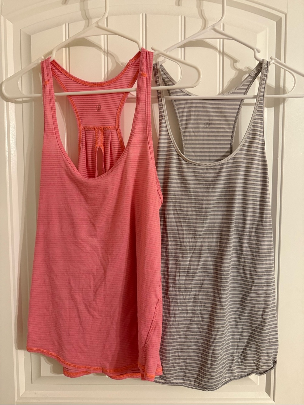 Lululemon Pink and Gray Tank Top Bundle